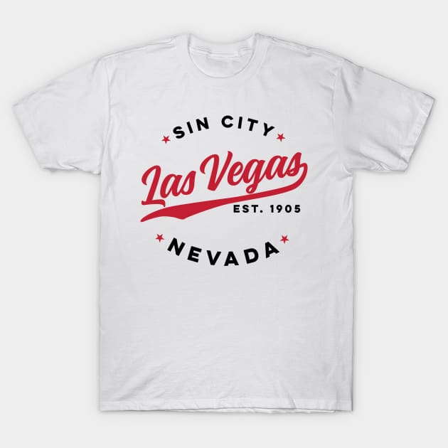 Sin City Las Vegas Nevada T-Shirt by DetourShirts